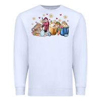 White easter coffee cups Premium Sweatshirt - MaliasSmallBusiness
