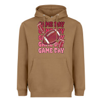 Toasted Coconut game day football Heavyweight Hoodie - MaliasSmallBusiness