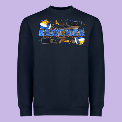 Brother Volleyball Heavyweight Sweatshirt Designed By Zillion Design Studio