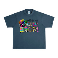 Midnight Navy getting my cray on Urban Heavy Tee - CowhideDigitalArt