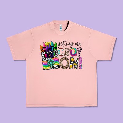 Getting My Cray On Urban Heavy Tee Designed By Cowhidedigitalart