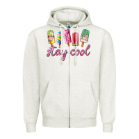 Oatmeal Heather stay cool Zipper Hoodie - AdoDesignShop