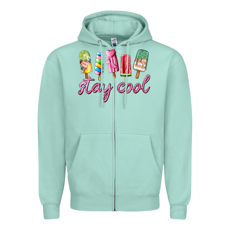 Stay Cool Zipper Hoodie by AdoDesignShop | Teevron