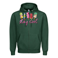 Sports Green stay cool Zipper Hoodie - AdoDesignShop