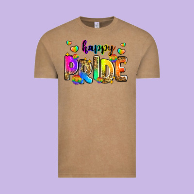 Happy Pride Vintage Tee Designed By Zillion Design Studio