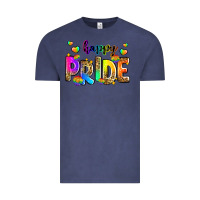 Vintage Denim happy pride Vintage Tee - Zillion Design Studio