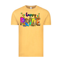 Vintage Mustard happy pride Vintage Tee - Zillion Design Studio