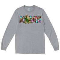 Heather Grey san judas madre sunflower Long Sleeve Tee - JahusDesignShop