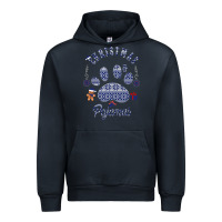 Navy Christmas Pajamas Urban Hoodie - Bettercallsaul