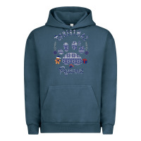 Pigment Midnight Navy Christmas Pajamas Urban Hoodie - Bettercallsaul