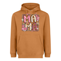 Meerkat floral mama Heavyweight Hoodie - MaliasSmallBusiness