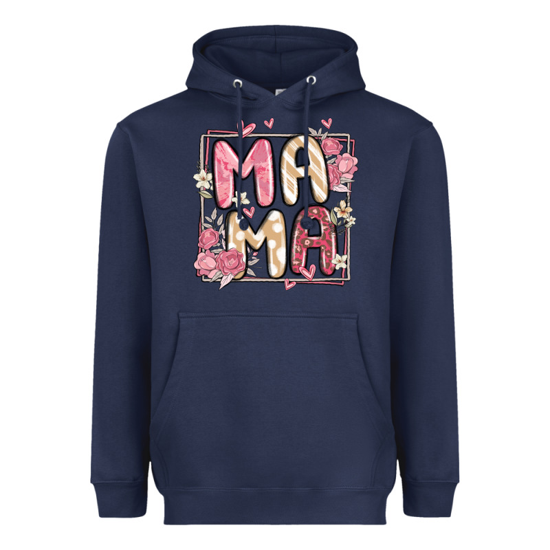 Floral Mama Heavyweight Hoodie by MaliasSmallBusiness | Teevron