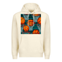 Sandshell basketball hoop seamless pattern Premium Hoodie - BundleAndBundleShop
