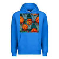 True Royal basketball hoop seamless pattern Premium Hoodie - BundleAndBundleShop