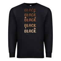 Black black history melanin malia Premium Sweatshirt - MaliasSmallBusiness
