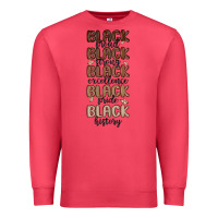 Cardinal black history melanin malia Premium Sweatshirt - MaliasSmallBusiness