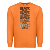 Carrot black history melanin malia Premium Sweatshirt - MaliasSmallBusiness