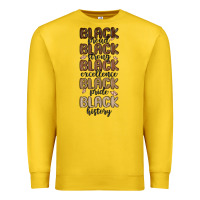 Lemon black history melanin malia Premium Sweatshirt - MaliasSmallBusiness