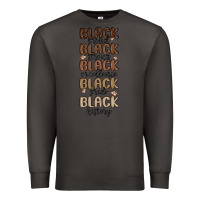 Smoke black history melanin malia Premium Sweatshirt - MaliasSmallBusiness
