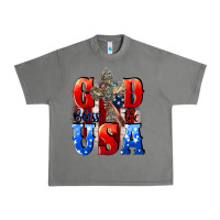Tornado God bless the USA  4th of july Urban Heavy Tee - CowGirlArtShop