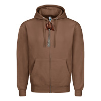 Chestnut spoon with chocolate Zipper Hoodie - AdoDesignShop