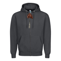 Smoke spoon with chocolate Zipper Hoodie - AdoDesignShop