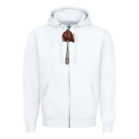 White spoon with chocolate Zipper Hoodie - AdoDesignShop