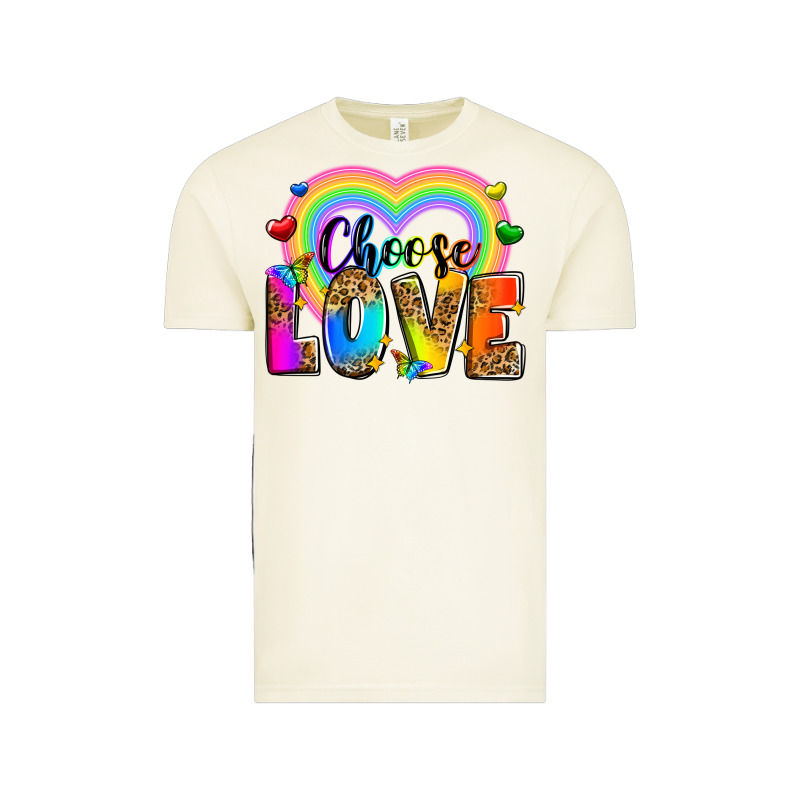 Choose Love Vintage Tee by Zillion Design Studio | Teevron