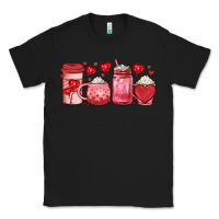 Black valentines day coffee Classic Tee - JahusDesignShop