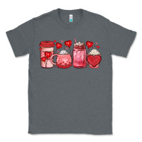 Charcoal Heather valentines day coffee Classic Tee - JahusDesignShop