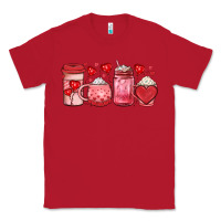 Red valentines day coffee Classic Tee - JahusDesignShop