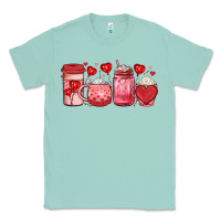 Seafoam valentines day coffee Classic Tee - JahusDesignShop
