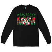 Black mexican flag sunflower mom leopard Long Sleeve Tee - JahusDesignShop