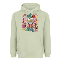 Matcha best bus driver ever Heavyweight Hoodie - MaliasSmallBusiness