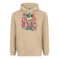 Mushroom best bus driver ever Heavyweight Hoodie - MaliasSmallBusiness