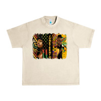 Sandshell juneteenth brush stroke Urban Heavy Tee - HRA Design Shop