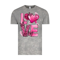 Cloud Rock Love Cancer with Heart Vintage Tee - texasbilliewilder