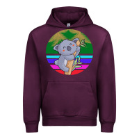 Mauve Wine Koala Urban Hoodie - Bettercallsaul