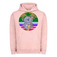 Pigment Salmon Koala Urban Hoodie - Bettercallsaul