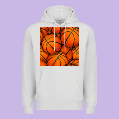 Basketball Seamless Pattern Premium Hoodie Designed By Bundleandbundleshop