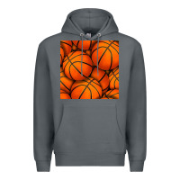 Rock basketball seamless pattern Premium Hoodie - BundleAndBundleShop