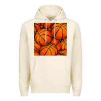 Tofu basketball seamless pattern Premium Hoodie - BundleAndBundleShop