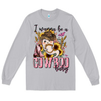 Moon Dust i wanna be a cowboo baby halloween Long Sleeve Tee - AdoDesignShop