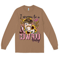Toasted Coconut i wanna be a cowboo baby halloween Long Sleeve Tee - AdoDesignShop