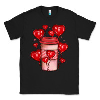 Black valentines day coffee Classic Tee - JahusDesignShop