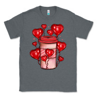 Charcoal Heather valentines day coffee Classic Tee - JahusDesignShop