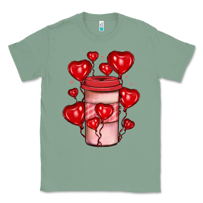 Valentines Day Coffee Classic Tee by JahusDesignShop | Teevron