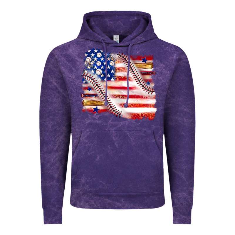 Baseball American Flag Vintage Hoodie by texasbilliewilder | Teevron