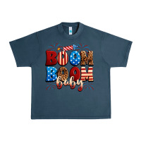 Midnight Navy Boom boom baby Urban Heavy Tee - Neo Western
