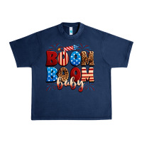Navy Boom boom baby Urban Heavy Tee - Neo Western